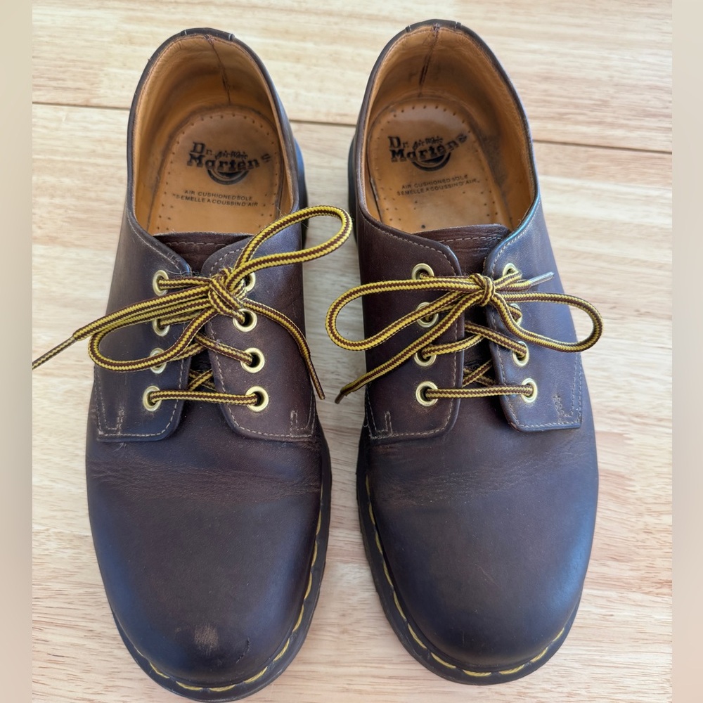 Dr. Martens Men’s Size 10 Dark Brown w/ Air Cushioned Sole